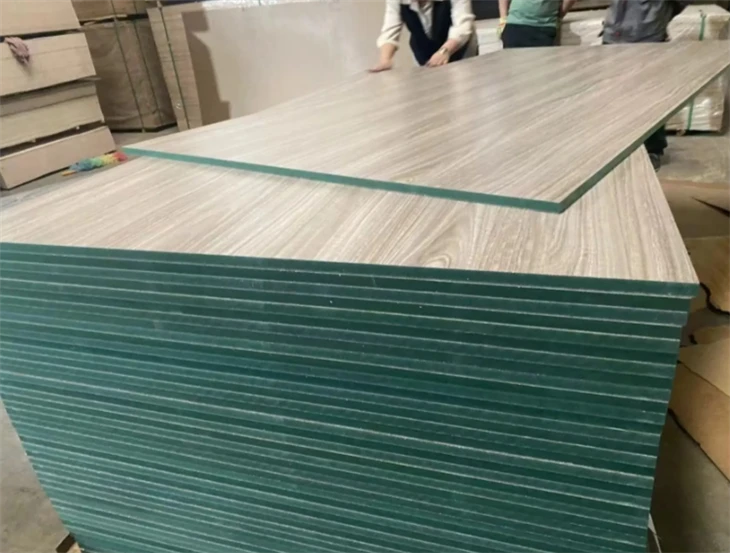 Single Side/ Double Sides Soft Matte/High Glossy Shining Melamine MDF Board Medium Density Fibreboards 18mm